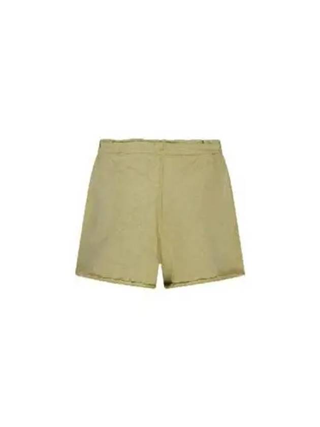 short pants T3682 762 LEEK GREEN - GANNI - BALAAN 4