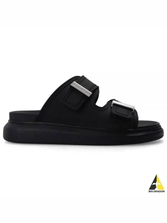 Hybrid Rubber Slippers Black - ALEXANDER MCQUEEN - BALAAN 2