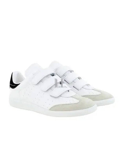 Beth Leather Low-Top Sneakers White - ISABEL MARANT - BALAAN 2