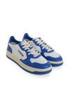 Men's Medalist Low Leather Sneakers Blue - AUTRY - BALAAN 4