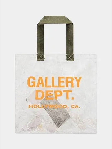 Logo printing vintage light gray tote bag FM9270 - GALLERY DEPT. - BALAAN 1