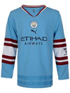 Manchester City Oversized Winter Jersey Long Sleeve T-Shirt Blue - PUMA - BALAAN 3