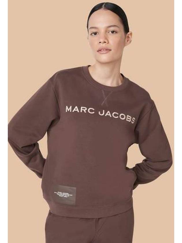 Color The Sweatshirt Shaved Chocolate C604C05PF21 202 - MARC JACOBS - BALAAN 5