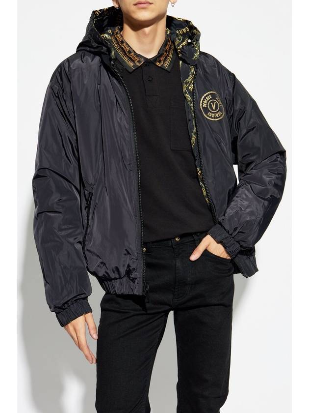 chain reversible padded jacket - VERSACE - BALAAN 3