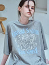 Emotional Angel Pigment Short Sleeve T Shirt Ghost Gray - CPGN STUDIO - BALAAN 3