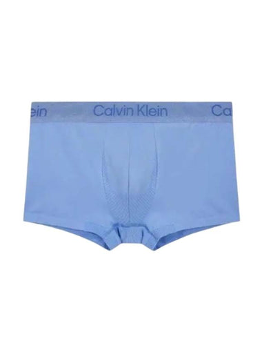 Micro Pro Fit Low Rise Trunk Briefs Blue - CALVIN KLEIN - BALAAN 1