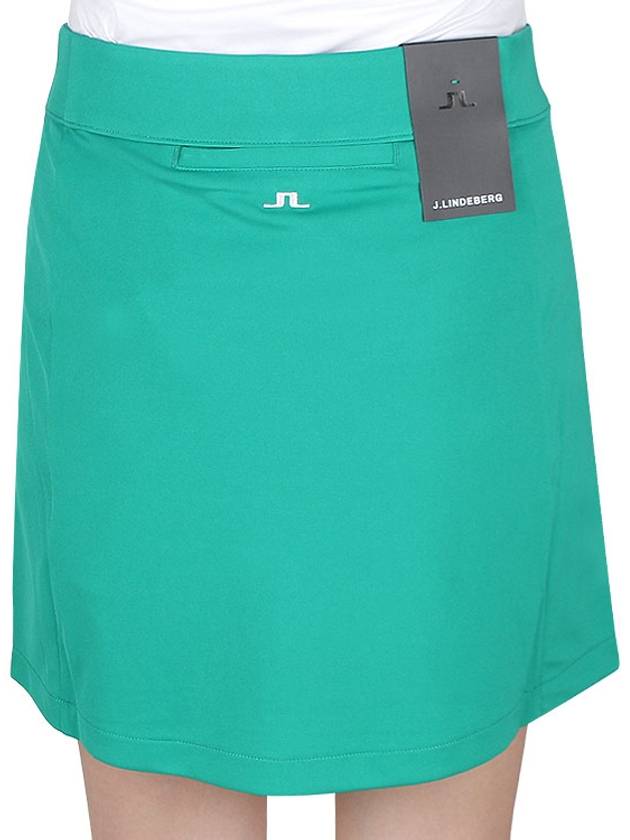 Amelie H Line Skirt Green - J.LINDEBERG - BALAAN 8