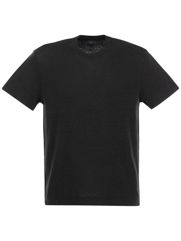 EXREME - Linen Flex t-shirt - FEDELI - BALAAN 1