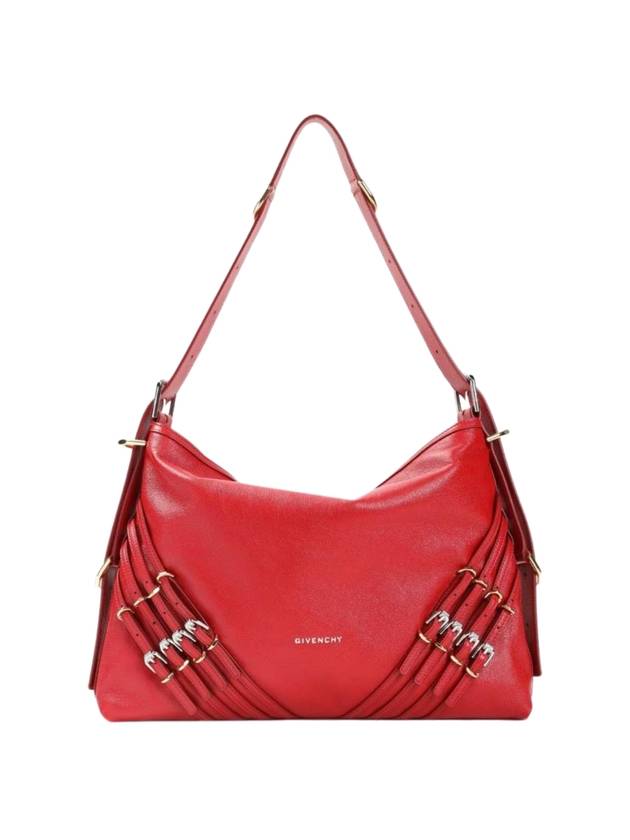 Boilu Multi Buckle Medium Shoulder Bag Red - GIVENCHY - BALAAN 1