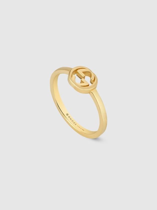 Interlocking G 18K Ring Yellow Gold 679115J85008000 - GUCCI - BALAAN 2