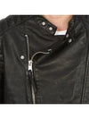 Men's Biker Jacket ML021Z BLACK - ALLSAINTS - BALAAN 8