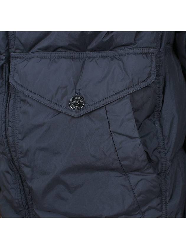 Crinkle Reps Re-Nylon Down Padding Navy - STONE ISLAND - BALAAN 9