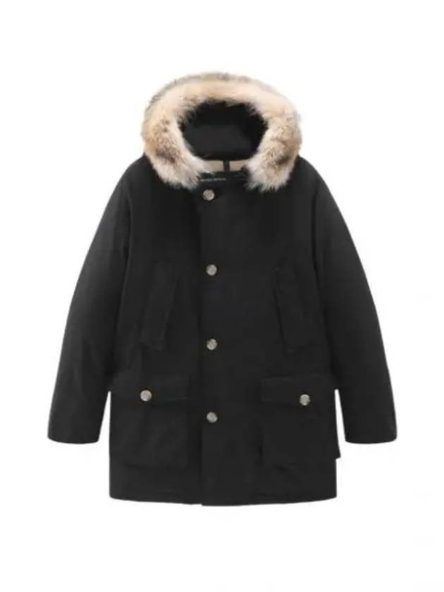 Arctic Detachable Fur Parka Black - WOOLRICH - BALAAN 1