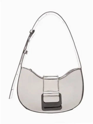 Jeans Off Duty Holiday Round Shoulder Bag Gunmetal - CALVIN KLEIN - BALAAN 1