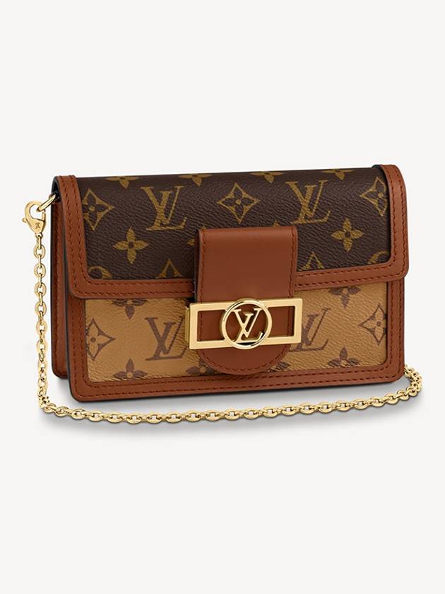 Dauphine Chain Long Wallet Brown - LOUIS VUITTON - BALAAN 2