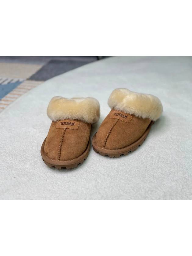 Slippers Wool Cheongsongi Women s Fur Indoor Shoes OZ114 II - OZWEAR UGG - BALAAN 4