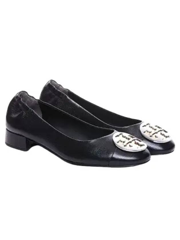 Claire Cap Toe Flat Black - TORY BURCH - BALAAN 2