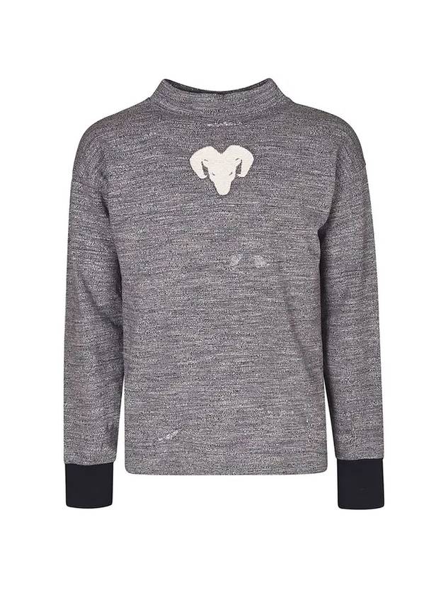 Animal Totem Long Sleeve T-Shirt Gray - MAISON MARGIELA - BALAAN 1