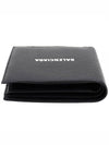 logo bifold wallet black - BALENCIAGA - BALAAN.