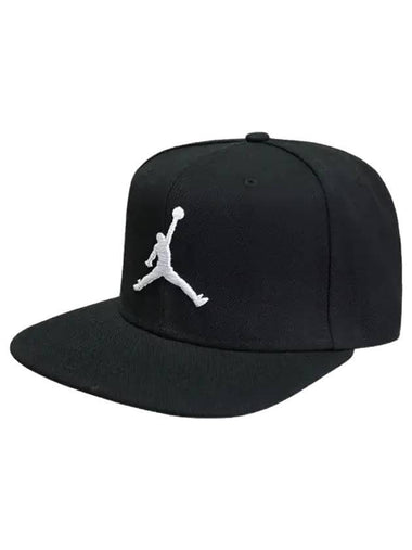 Jordan Pro Jumpman Embroidered Logo Snapback Black - NIKE - BALAAN 1