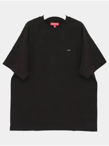 Small box logo short sleeve t shirt SS24KN18 BLACK 270582 1039859 - SUPREME - BALAAN 1