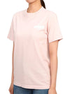 Logo Short Sleeve T-Shirt Pink - SPORTY & RICH - BALAAN 3