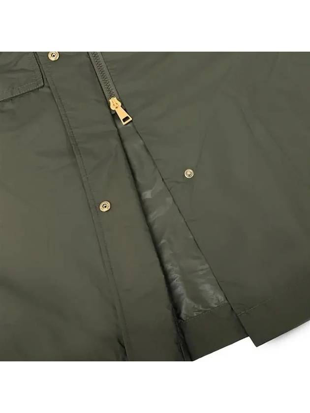 Hiengos Hooded Raincoat Dark Green - MONCLER - BALAAN 6