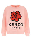 Boke Flower Cotton Sweatshirt Pink - KENZO - BALAAN 2