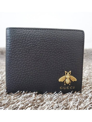 Bee metal logo animal ring wallet - GUCCI - BALAAN 1