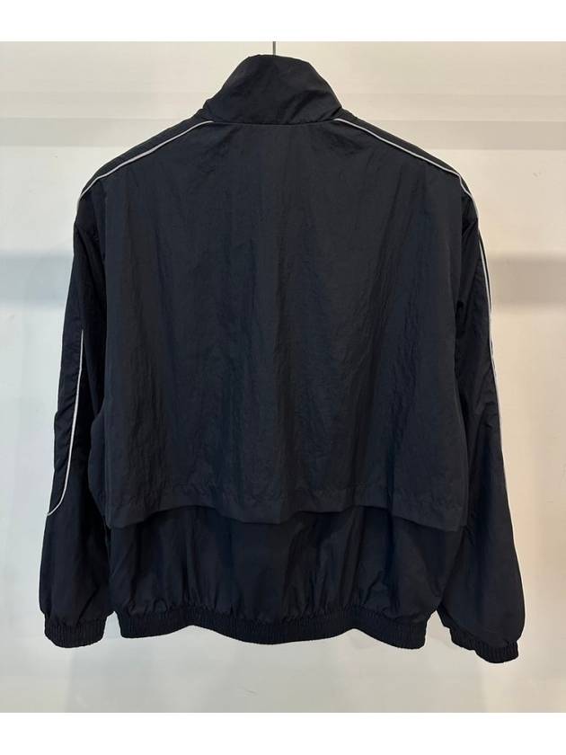 NSW Solo Swoosh Woven Track Jacket Black - NIKE - BALAAN 5