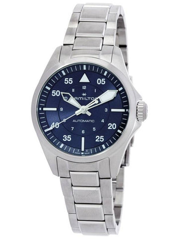 Hamilton Khaki Aviation Pilot Automatic Blue Dial Watch H76215140 - HAMILTON - BALAAN 1