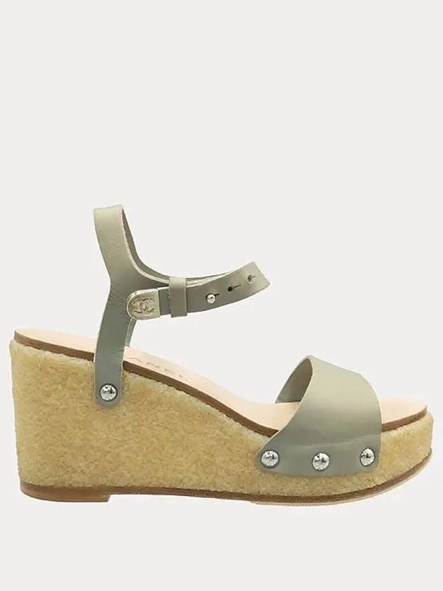 Smith Market used luxury goods crepe sole sandals women s shoes - CHANEL - BALAAN 3