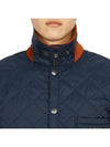 Kenning Quilting  Logo Patch Jacket Navy - BARBOUR - BALAAN 8