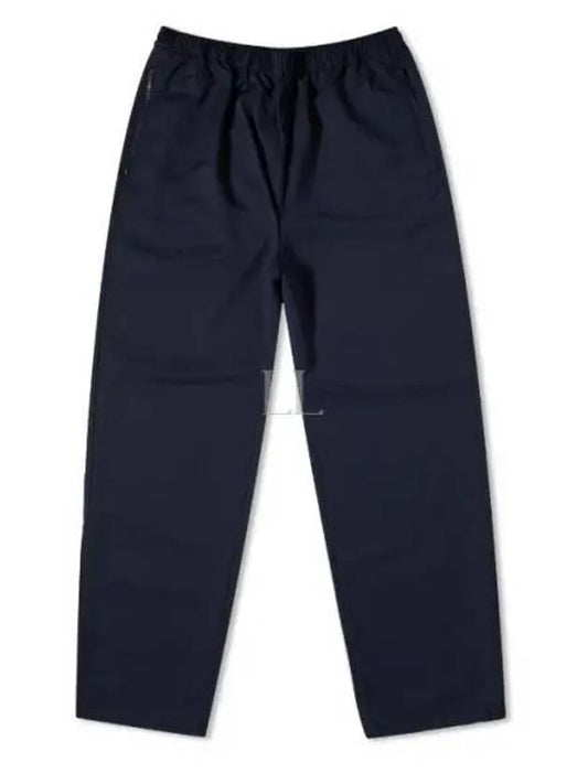 Jacquard Wool Straight Pants Navy - ACNE STUDIOS - BALAAN 2