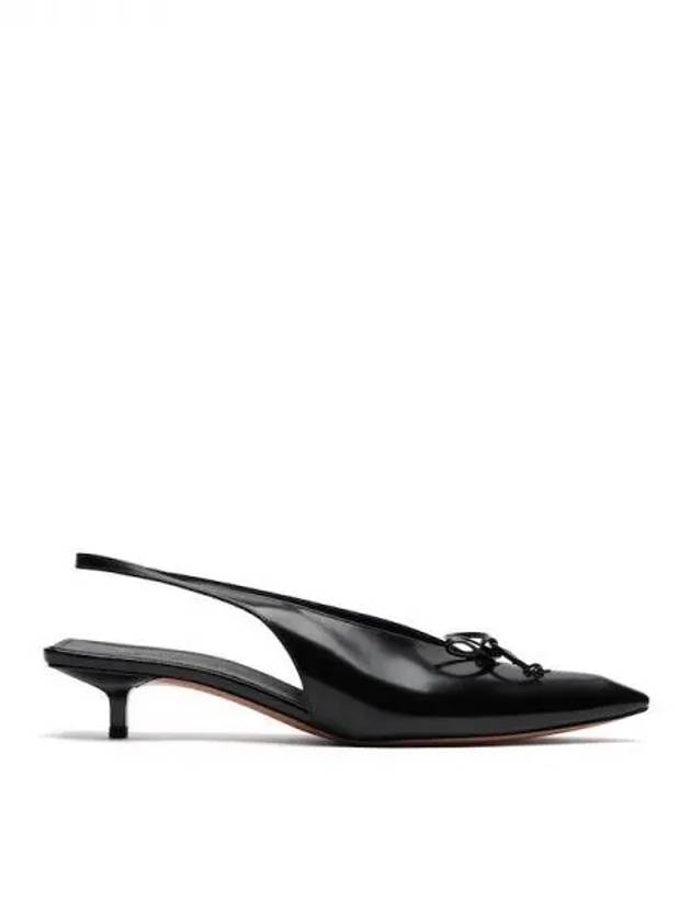 Jacquemus Women s Less Slingback Pumps High Heels Cubito B Black Domestic Product GM0024080870586 - JACQUEMUS - BALAAN 1