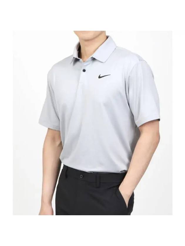 Golf Shoes Men's Golf Dri-Fit Tour Solid Polo DR5298 077 M NK DF TOUR POLO SOLID - NIKE - BALAAN 1