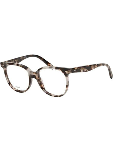 Eyewear Leopard Square Glasses Havana - CELINE - BALAAN 1