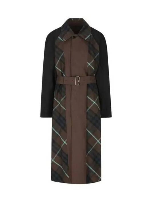 23 fw Reversible Cotton Trench WITH Check Motif 8076711B7326 B0650944185 - BURBERRY - BALAAN 2