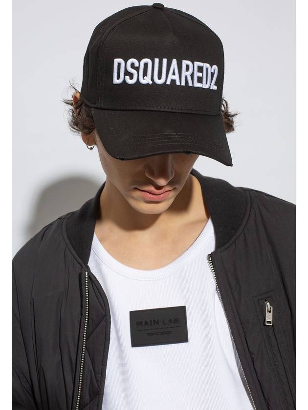 Hat BCM066005C00001 M063 Black - DSQUARED2 - BALAAN 3