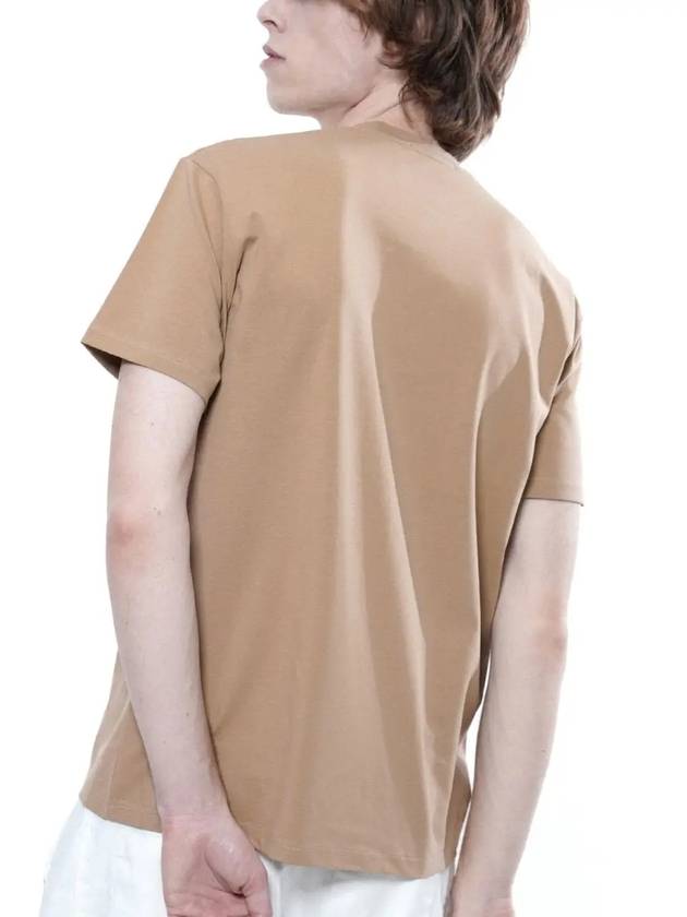 Men s TSHT BE Tension Span Short Sleeve T Shirt Beige - CHANCE'S NOI - BALAAN 10