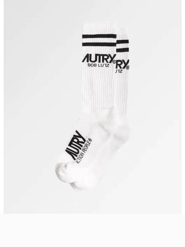 Bob Roots Socks WhiteBlack - AUTRY - BALAAN 1