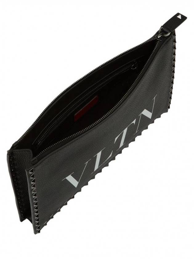 Logo stud clutch (black) QY2B0665 0NI - VALENTINO - BALAAN 3