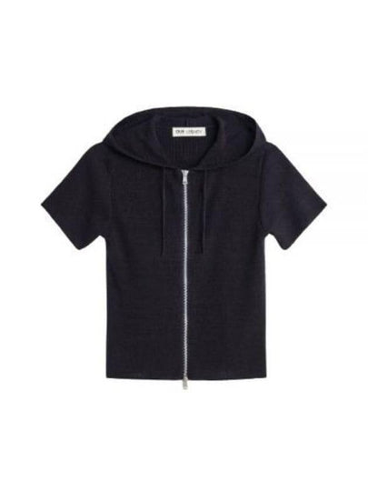 Slim Zip-Up Linen Cardigan Black - OUR LEGACY - BALAAN 2