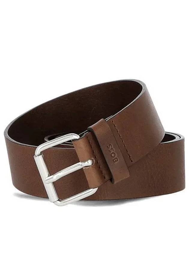 Serge VA Leather Belt Brown - HUGO BOSS - BALAAN 2