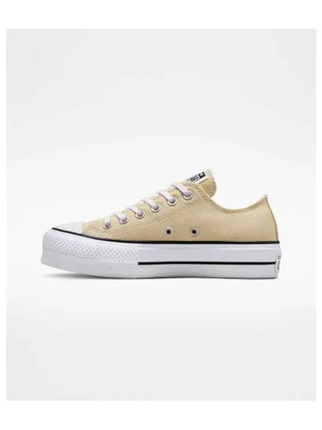 Chuck Taylor All Star Lift Oatmilk A03542C - CONVERSE - BALAAN 1