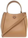 Mcgraw Logo Small Bucket Bag Brown - TORY BURCH - BALAAN 1