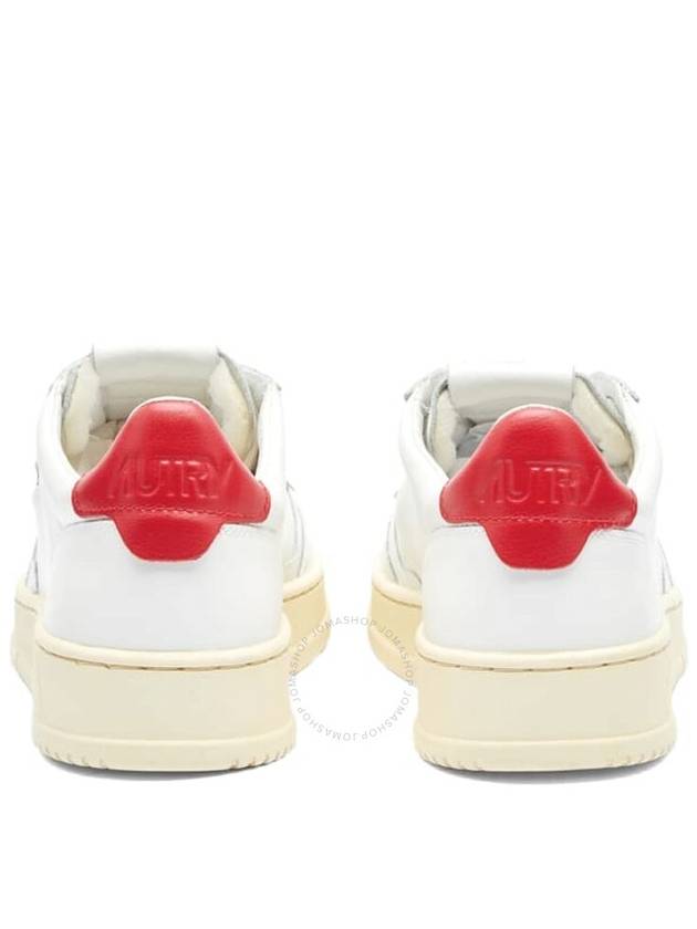 Medalist Red Tab Low Top Sneakers White - AUTRY - BALAAN 4