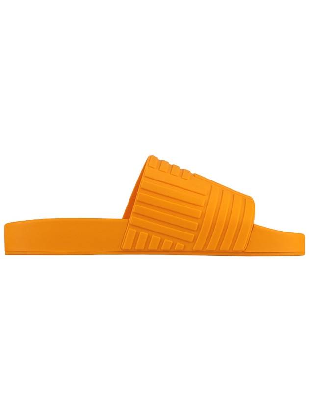 Intrecciato Rubber Slippers Orange - BOTTEGA VENETA - BALAAN 5