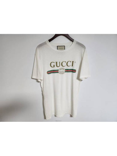 men s short sleeve t shirt - GUCCI - BALAAN 1