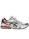 Gel Kayano 14 Low Top Sneakers Orange White Grey - ASICS - BALAAN 2